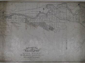 Hamilton, Washington Mining Map 1897