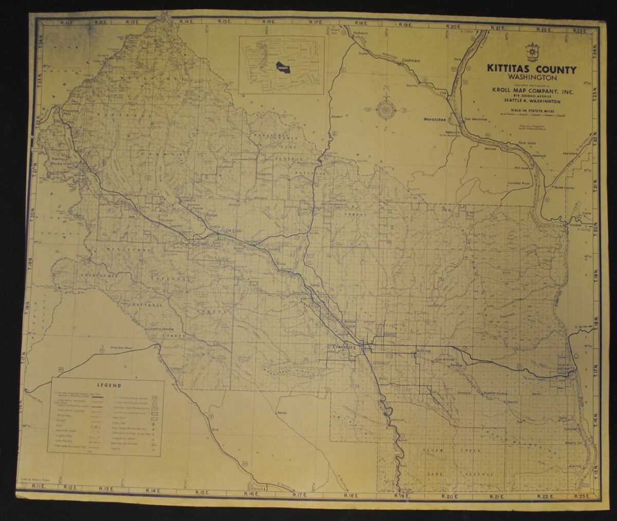 Kittitas County, Washington circa 1950's