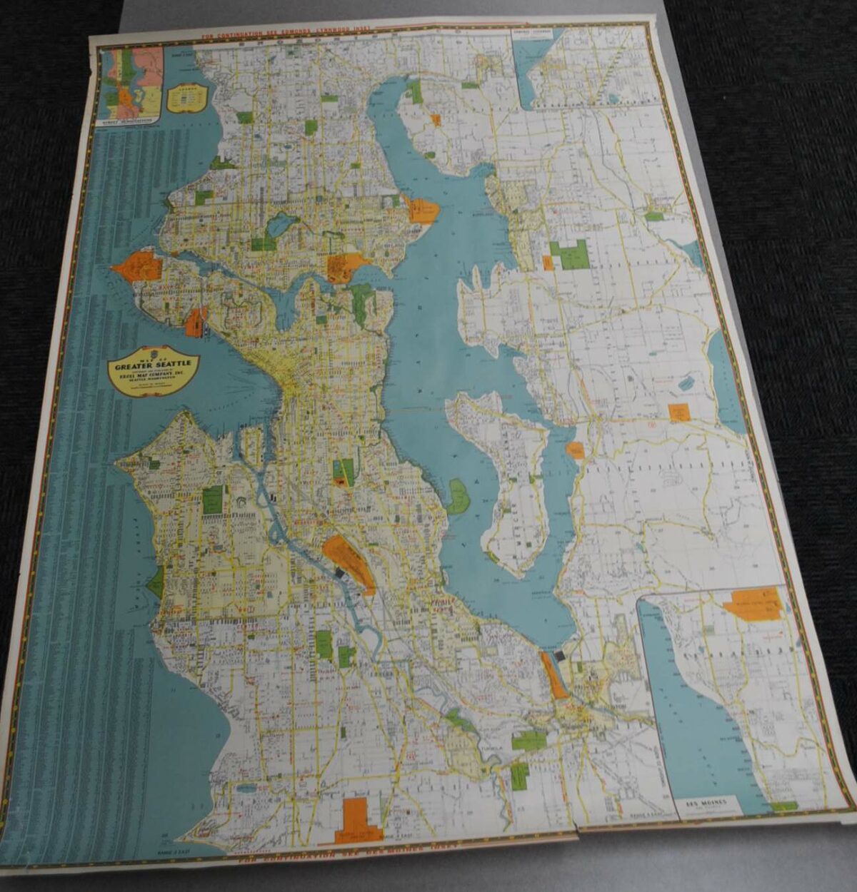 Greater Seattle circa 1950