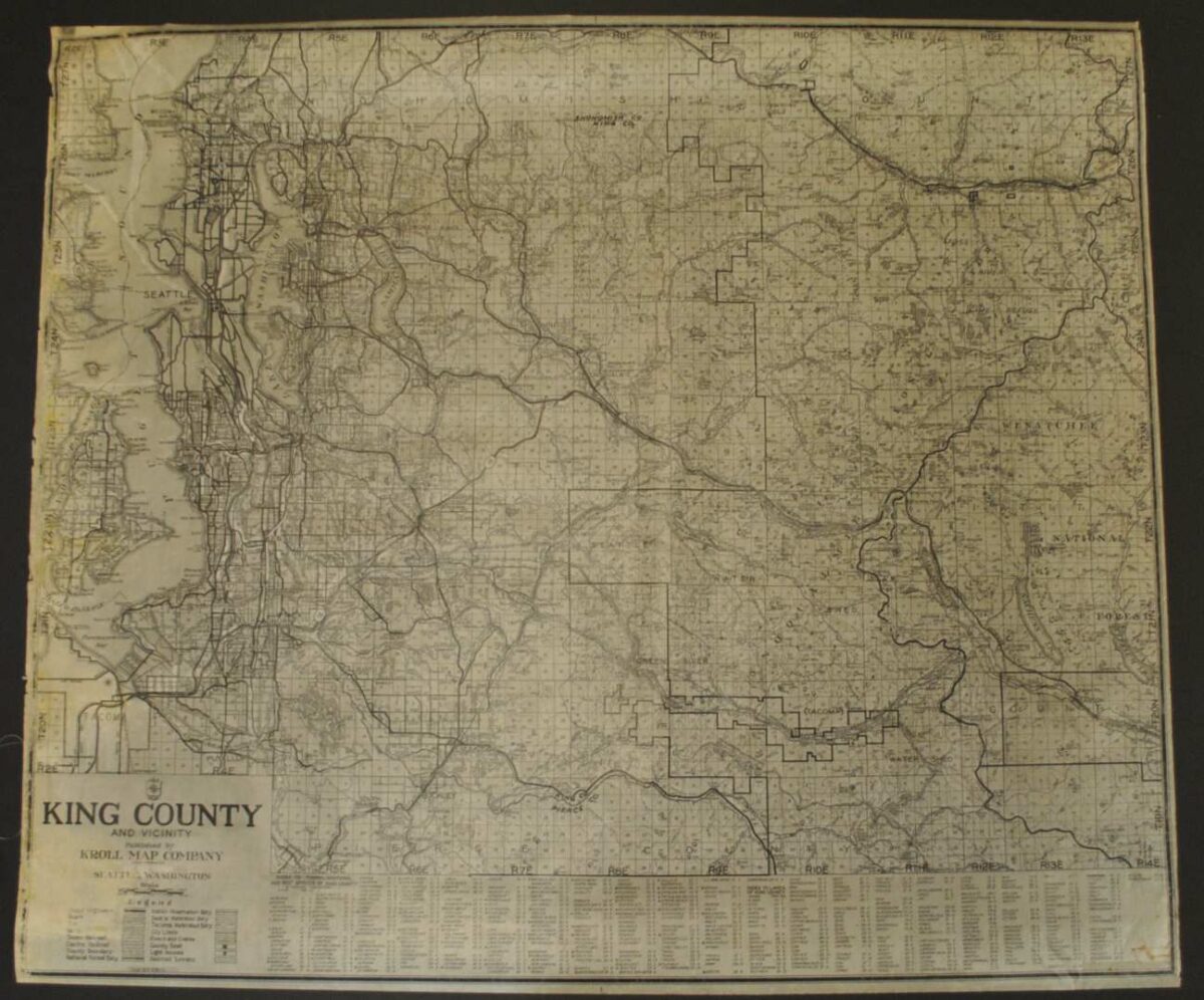 King County, Washington circa 1950's